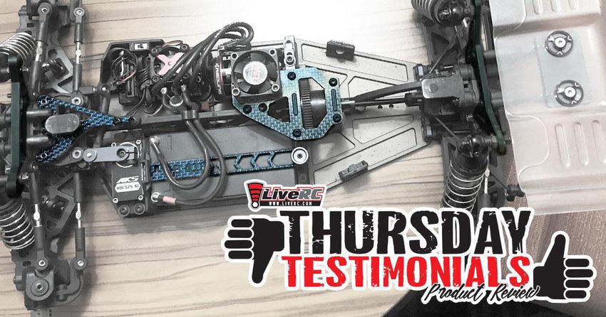 Main Photo: THURSDAY TESTIMONIALS: Factory RC EB410 Carbon Parts